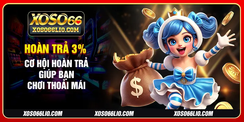 Hoàn Trả 3% - Cơ Hội Hoàn Trả Giúp Bạn Chơi Thoải Mái